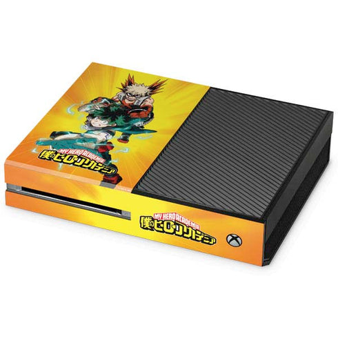My Hero Academia Deku and Bakugo Season 5 Xbox One Console Skin