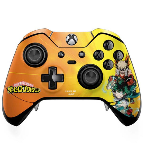 My Hero Academia Deku and Bakugo Season 5 Xbox One Elite Controller Skin