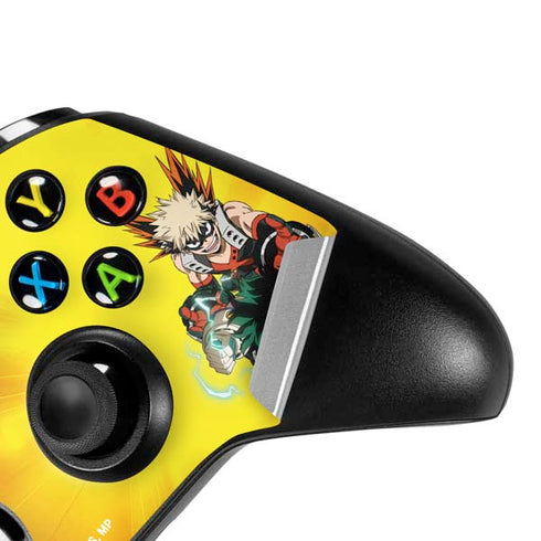 My Hero Academia Deku and Bakugo Season 5 Xbox One S Controller Skin