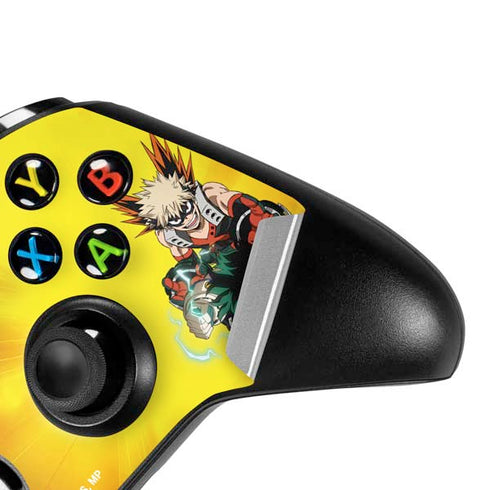 My Hero Academia Deku and Bakugo Season 5 Xbox One X Controller Skin
