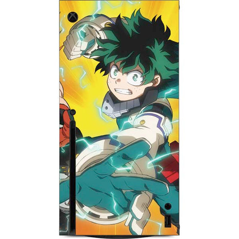 My Hero Academia Deku and Bakugo Season 5 Xbox Series X Console Skin