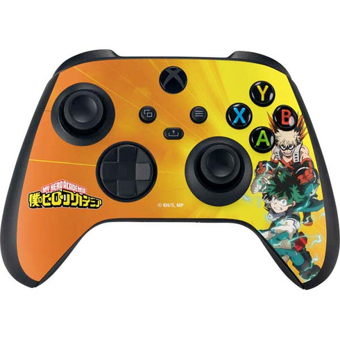 My Hero Academia Deku and Bakugo Season 5 Xbox Series X Controller Skin