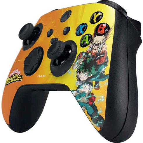 My Hero Academia Deku and Bakugo Season 5 Xbox Series X Controller Skin