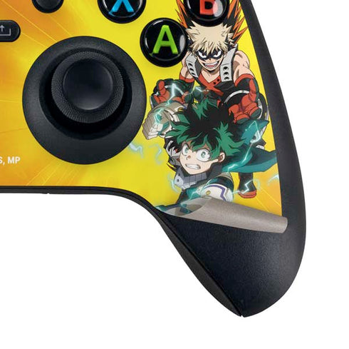 My Hero Academia Deku and Bakugo Season 5 Xbox Series X Controller Skin