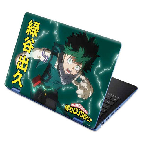 My Hero Academia Deku Season 4 Aspire R11 11.6in Skin