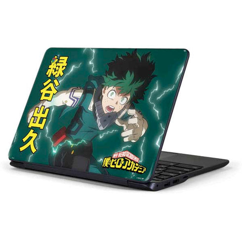 My Hero Academia Deku Season 4 Samsung Chromebook Skin