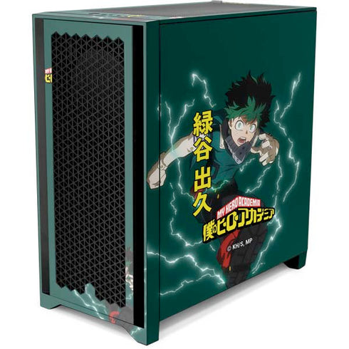 My Hero Academia Deku Season 4 Corsair 4000D Tempered Glass Mid-Tower ATX Case Skin