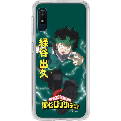 My Hero Academia Deku Season 4 Galaxy A10e Clear Case