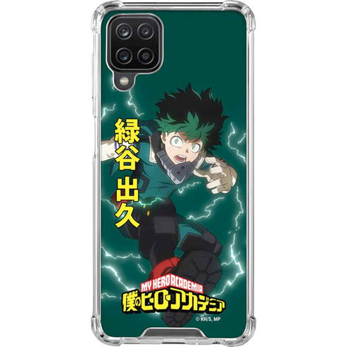 My Hero Academia Deku Season 4 Galaxy A12 Clear Case