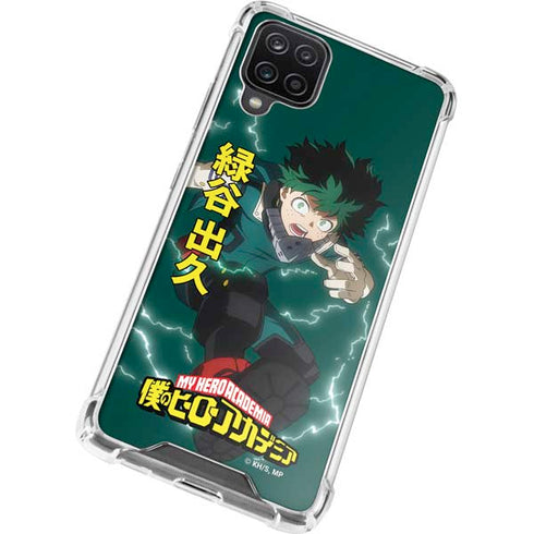 My Hero Academia Deku Season 4 Galaxy A12 Clear Case