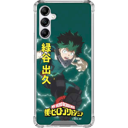 My Hero Academia Deku Season 4 Galaxy A14 5G Clear Case