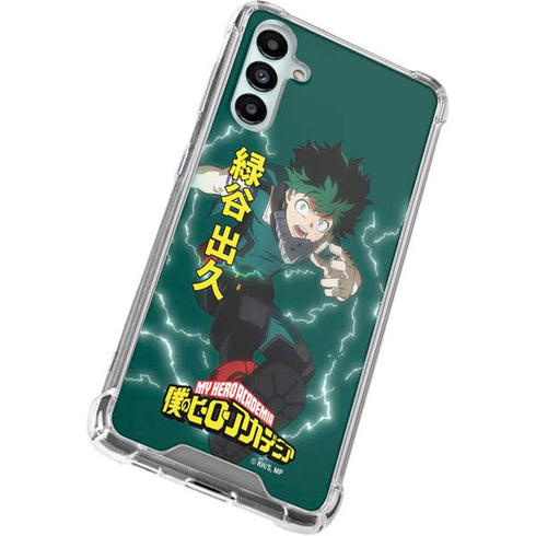 My Hero Academia Deku Season 4 Galaxy A14 5G Clear Case