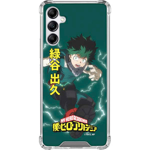 My Hero Academia Deku Season 4 Galaxy A15 5G Clear Case