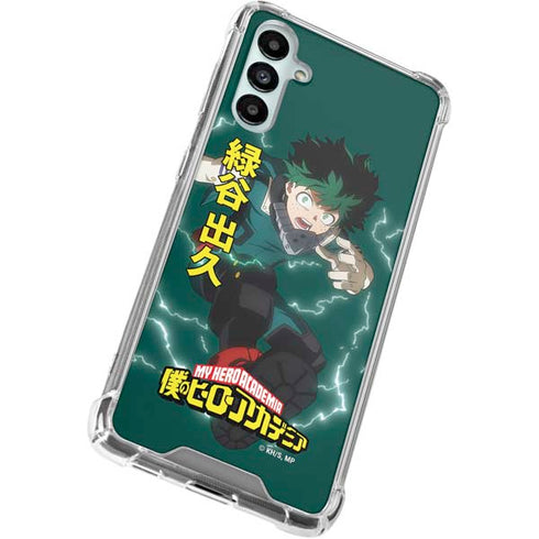My Hero Academia Deku Season 4 Galaxy A15 5G Clear Case