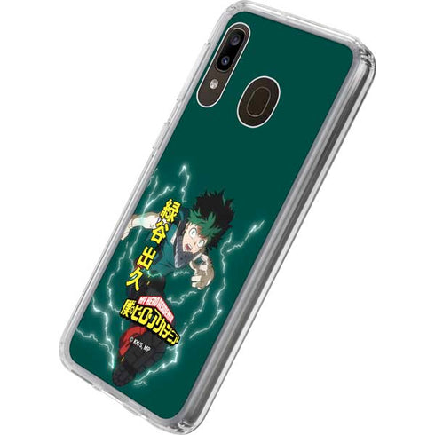 My Hero Academia Deku Season 4 Galaxy A20 Clear Case