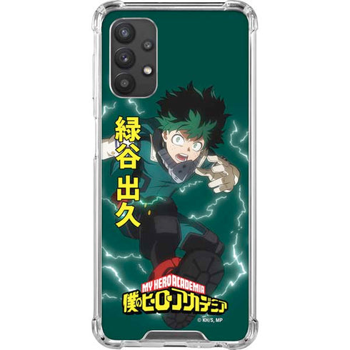 My Hero Academia Deku Season 4 Galaxy A32 5G Clear Case