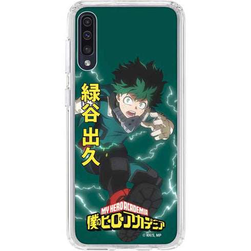 My Hero Academia Deku Season 4 Galaxy A50 Clear Case