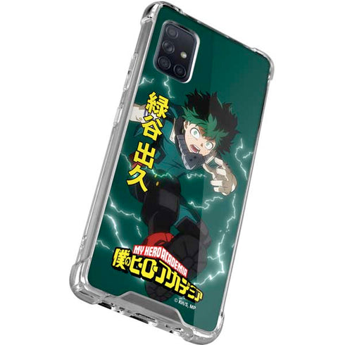 My Hero Academia Deku Season 4 Galaxy A51 5G Clear Case