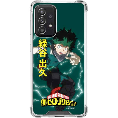 My Hero Academia Deku Season 4 Galaxy A52 5G Clear Case