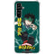 My Hero Academia Deku Season 4 Galaxy A54 5G Clear Case