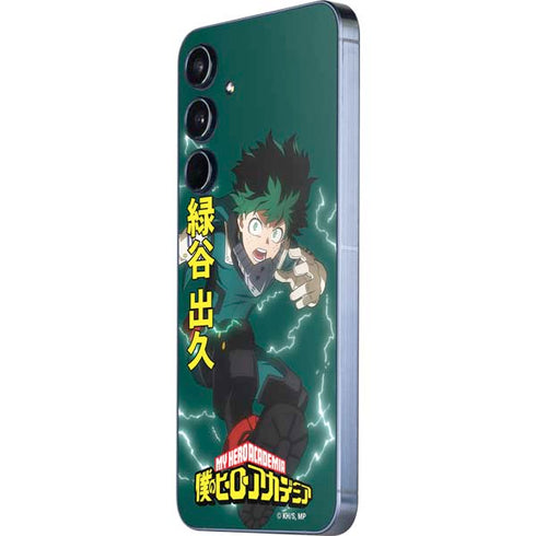 My Hero Academia Deku Season 4 Galaxy A55 5G Skin