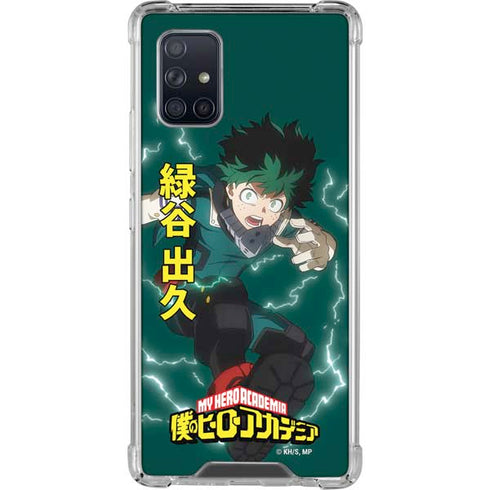 My Hero Academia Deku Season 4 Galaxy A71 5G Clear Case