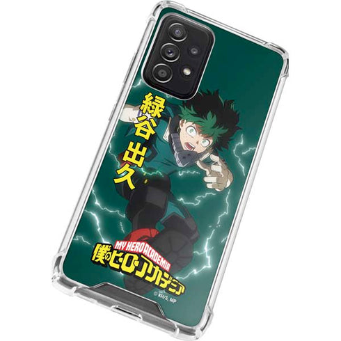 My Hero Academia Deku Season 4 Galaxy A72 5G Clear Case