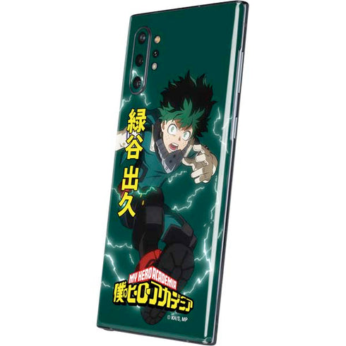 My Hero Academia Deku Season 4 Galaxy Note 10 Plus Skin