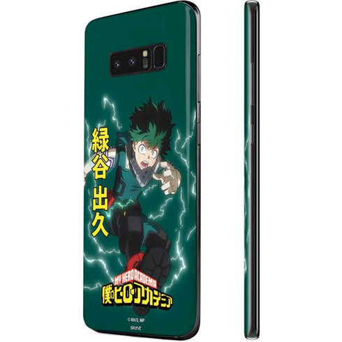 My Hero Academia Deku Season 4 Galaxy Note 8 Skin