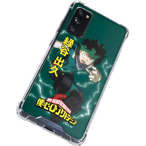 My Hero Academia Deku Season 4 Galaxy S20 FE Clear Case