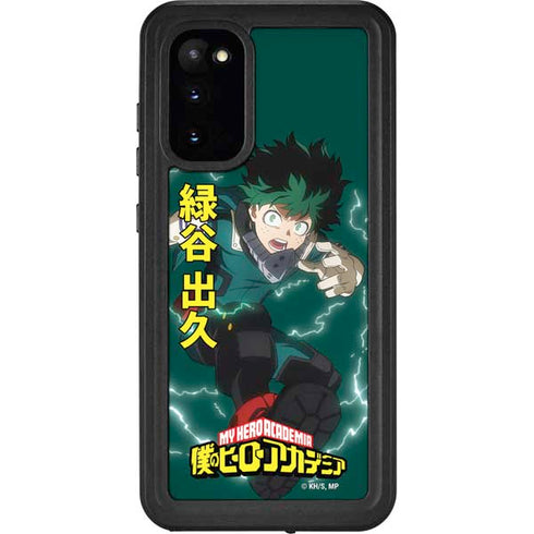 My Hero Academia Deku Season 4 Galaxy S20 Waterproof Case