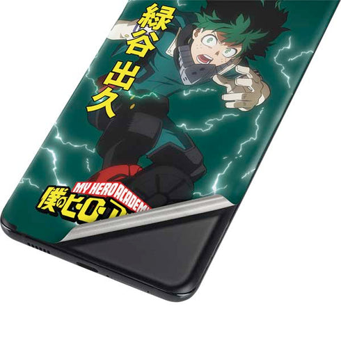 My Hero Academia Deku Season 4 Galaxy S21 Plus 5G Skin