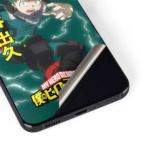 My Hero Academia Deku Season 4 Galaxy S22 Plus Skin