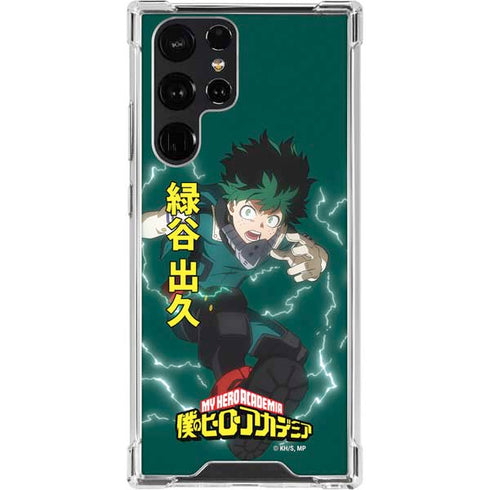 My Hero Academia Deku Season 4 Galaxy S22 Ultra Clear Case