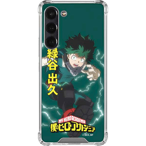 My Hero Academia Deku Season 4 Galaxy S23 Plus Clear Case