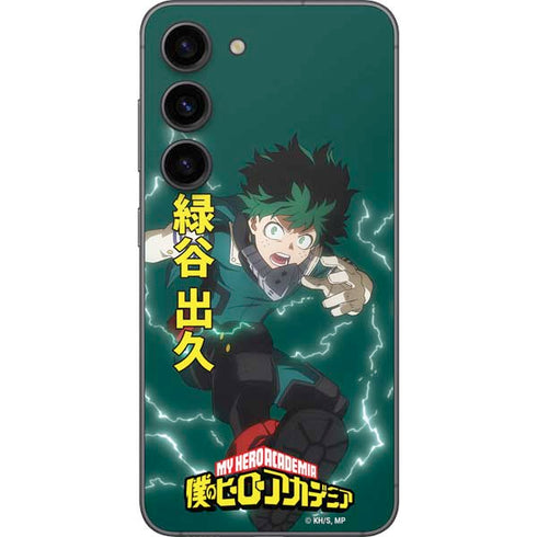 My Hero Academia Deku Season 4 Galaxy S23 Skin