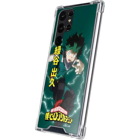 My Hero Academia Deku Season 4 Galaxy S24 Ultra Clear Case