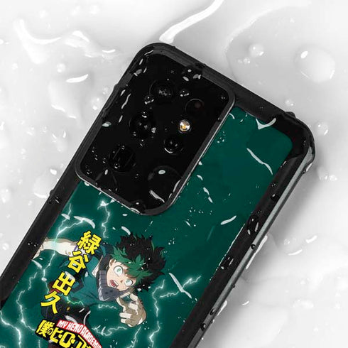 My Hero Academia Deku Season 4 Galaxy S24 Ultra Waterproof Case