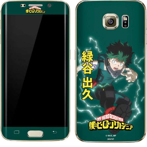 My Hero Academia Deku Season 4 Galaxy S7 Edge Skin