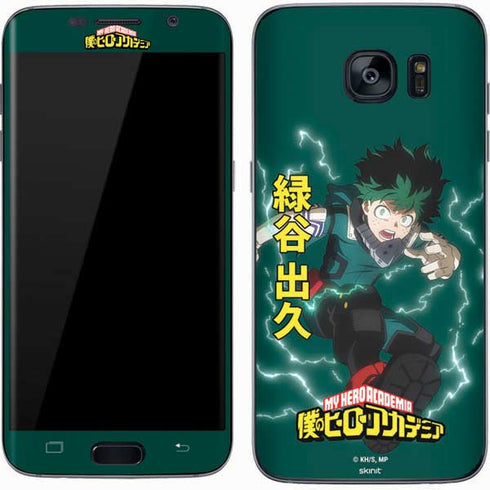 My Hero Academia Deku Season 4 Galaxy S7 Skin