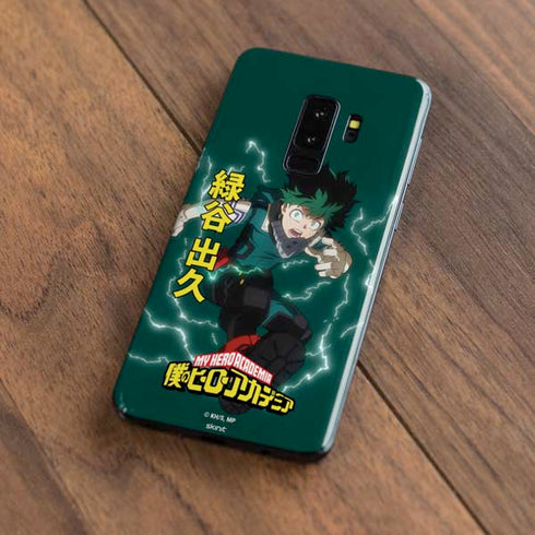 My Hero Academia Deku Season 4 Galaxy S9 Plus Skin