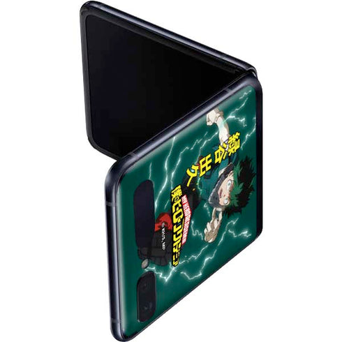 My Hero Academia Deku Season 4 Galaxy Z Flip Skin