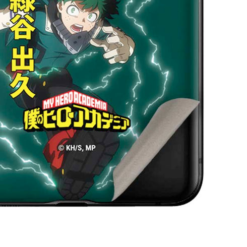 My Hero Academia Deku Season 4 Galaxy Z Flip Skin