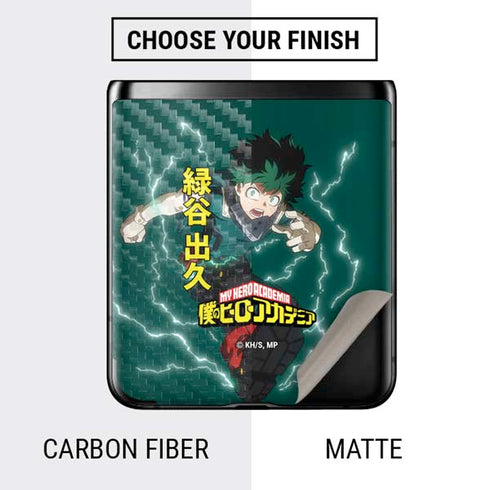My Hero Academia Deku Season 4 Galaxy Z Flip Skin