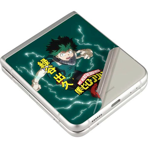 My Hero Academia Deku Season 4 Galaxy Z Flip3 5G Skin