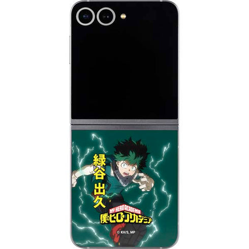 My Hero Academia Deku Season 4 Galaxy Z Flip6 Skin