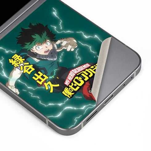My Hero Academia Deku Season 4 Galaxy Z Flip6 Skin