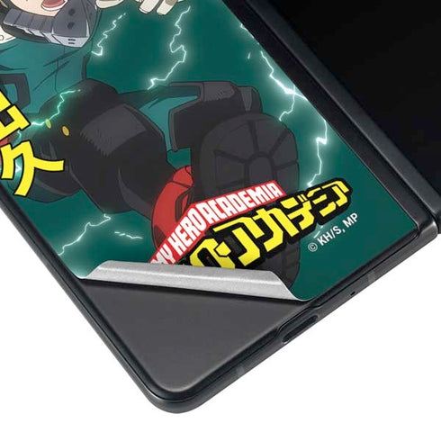 My Hero Academia Deku Season 4 Galaxy Z Fold3 5G Skin