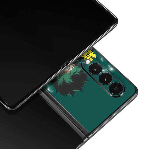 My Hero Academia Deku Season 4 Galaxy Z Fold3 5G Skin