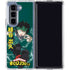 My Hero Academia Deku Season 4 Galaxy Z Fold5 5G Clear Case